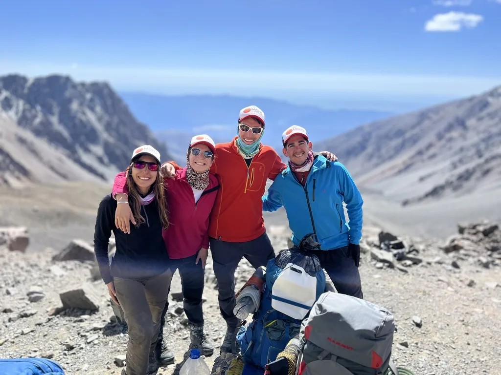 MONS team in the mountains