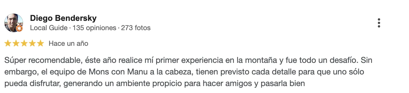Reseña Google 5 estrellas 5