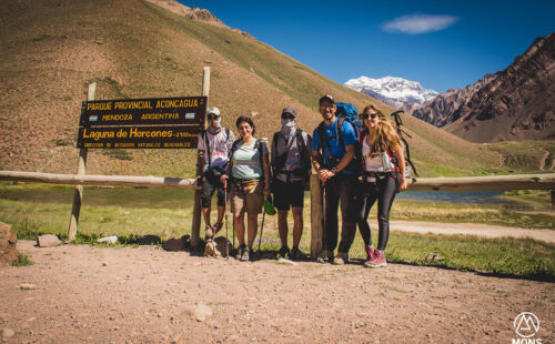 Trekking a Plaza Francia