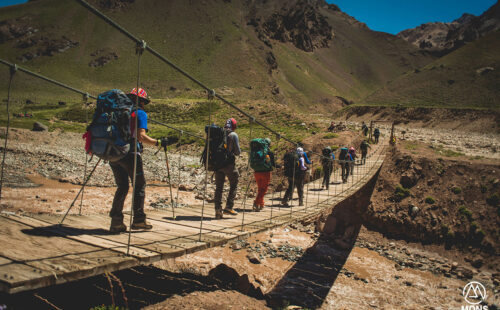 Trekking a Plaza Francia