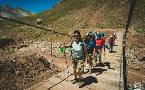 Trekking a Plaza Francia