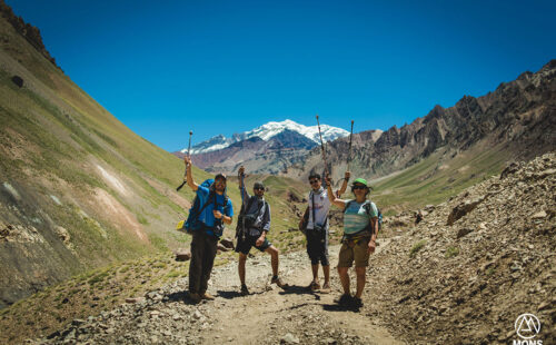 Trekking a Plaza Francia