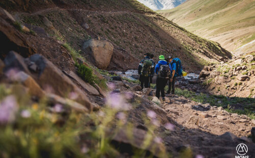 Trekking a Plaza Francia