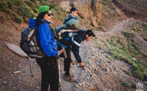 Trekking a Plaza Francia