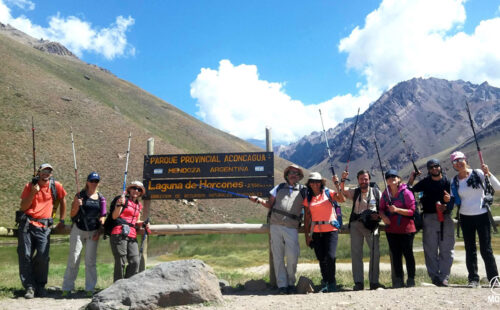 Trekking a Plaza Francia