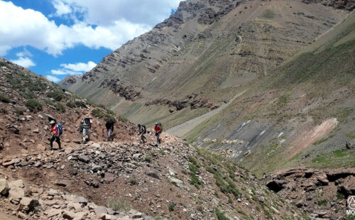 Trekking a Plaza Francia