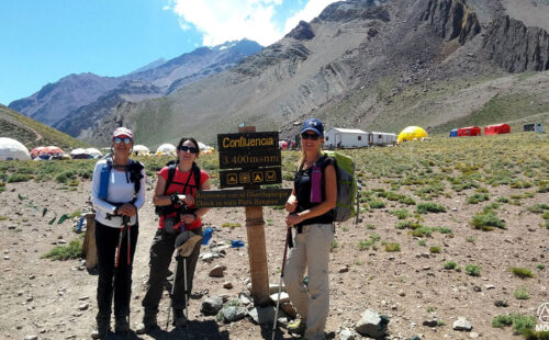 Trekking a Plaza Francia