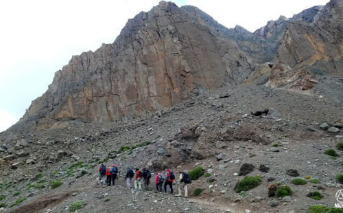 Trekking a Plaza Francia