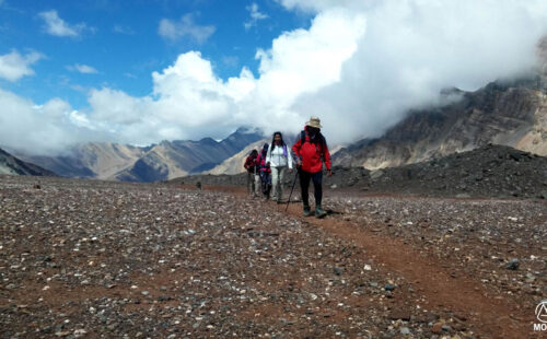 Trekking a Plaza Francia