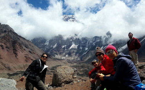 Trekking a Plaza Francia