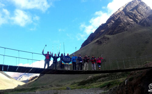 Trekking a Plaza Francia