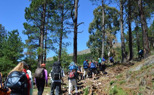 Foto del ascenso al cerro Champaquí