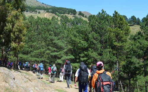 Foto del ascenso al cerro Champaquí