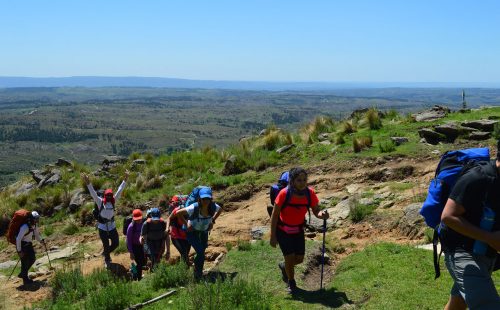 Foto del ascenso al cerro Champaquí