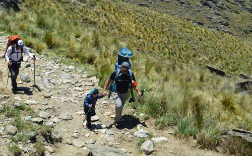 Foto del ascenso al cerro Champaquí