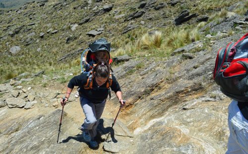 Foto del ascenso al cerro Champaquí