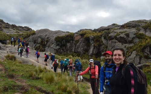 Foto del ascenso al cerro Champaquí