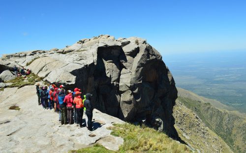 Foto del ascenso al cerro Champaquí