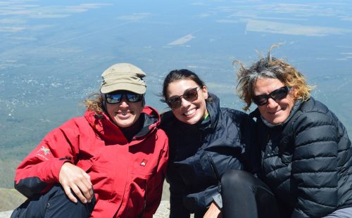 Foto del ascenso al cerro Champaquí