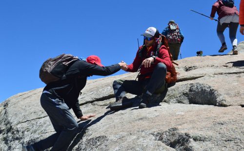 Foto del ascenso al cerro Champaquí