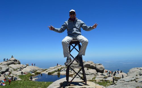 Foto del ascenso al cerro Champaquí