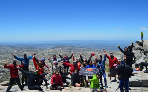 Foto del ascenso al cerro Champaquí