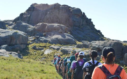 Foto del ascenso al cerro Champaquí