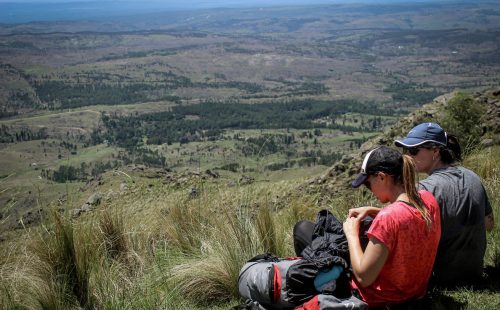 Foto del ascenso al cerro Champaquí