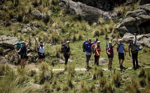 Foto del ascenso al cerro Champaquí