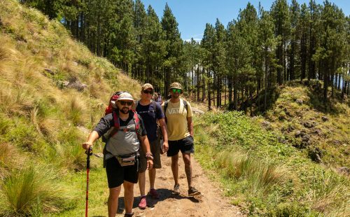 Foto del ascenso al cerro Champaquí