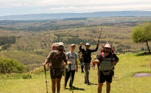 Foto del ascenso al cerro Champaquí