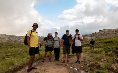 Foto del ascenso al cerro Champaquí