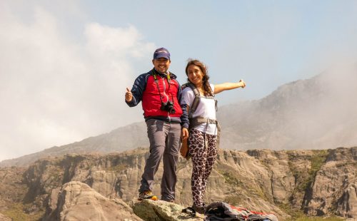 Foto del ascenso al cerro Champaquí