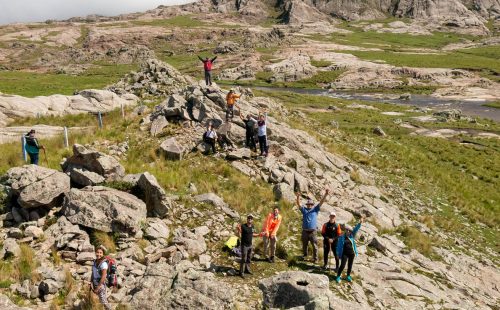 Foto del ascenso al cerro Champaquí