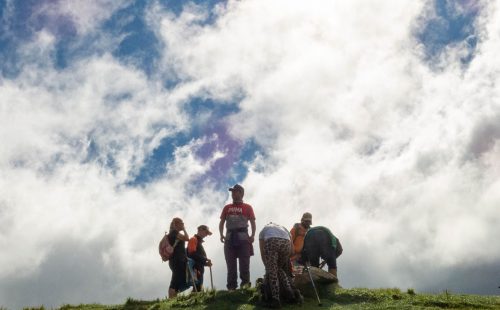 Foto del ascenso al cerro Champaquí