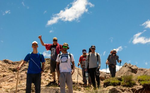 Foto del ascenso al cerro Champaquí