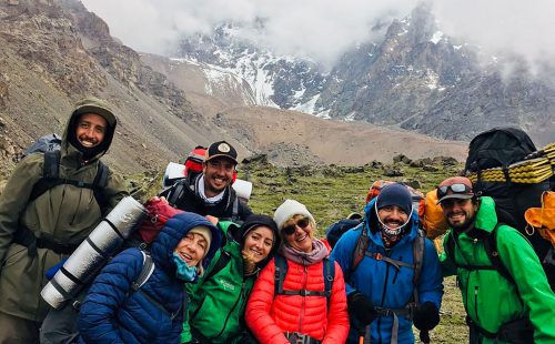 Ascenso al Cerro Stepanek