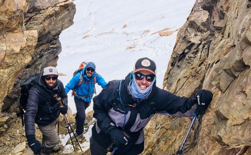 Ascenso al Cerro Stepanek