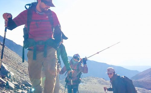 Ascenso al Cerro Stepanek