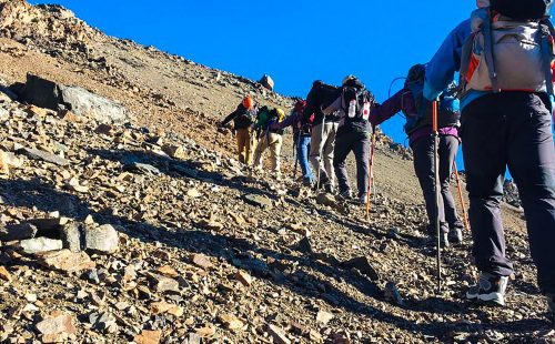 Ascenso al Cerro Stepanek