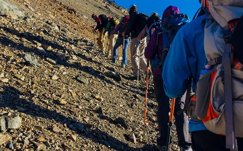 Ascenso al Cerro Stepanek