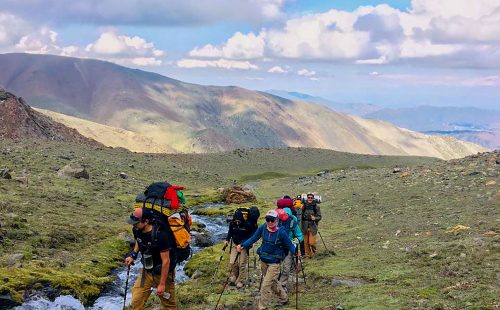 Ascenso al Cerro Stepanek