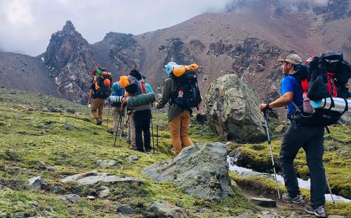 Ascenso al Cerro Stepanek