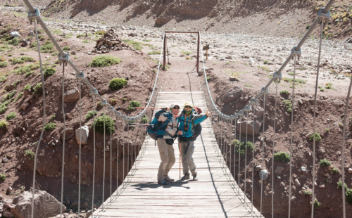 Trekking a Plaza Francia