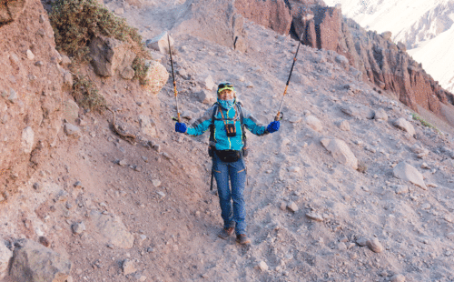 Trekking a Plaza Francia