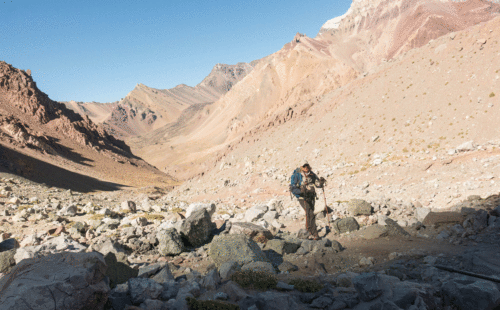 Trekking a Plaza Francia