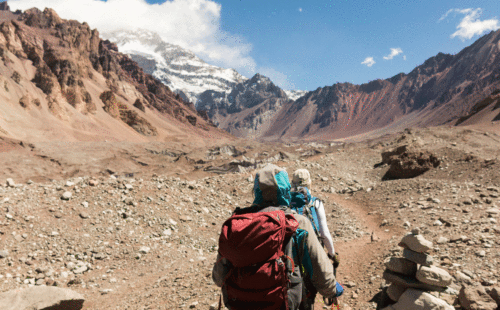 Trekking a Plaza Francia