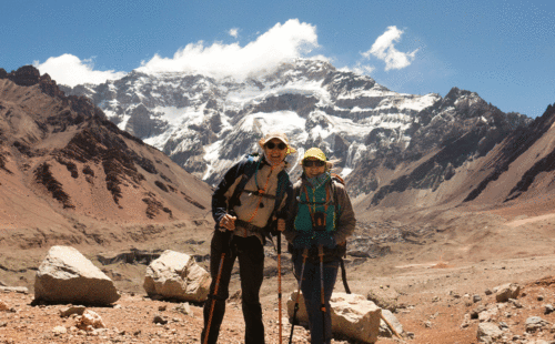 Trekking a Plaza Francia