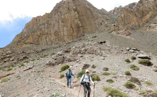 Trekking a Plaza Francia