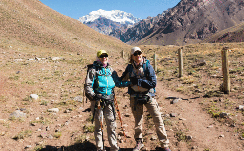 Trekking a Plaza Francia